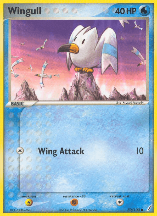 Wingull, kortbilde fra pokemontcg.io