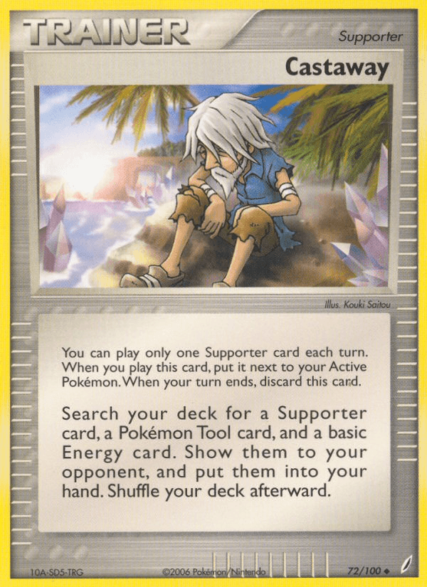 Castaway, kortbilde fra pokemontcg.io