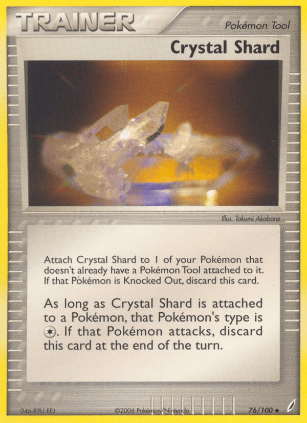 Crystal Shard, kortbilde fra pokemontcg.io