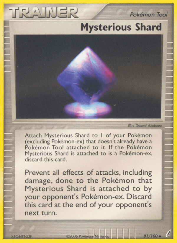 Mysterious Shard, kortbilde fra pokemontcg.io