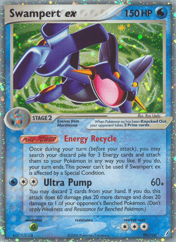 Swampert ex, kortbilde fra pokemontcg.io