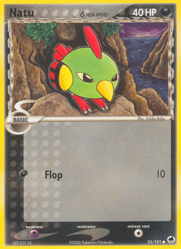 Natu δ, kortbilde fra pokemontcg.io
