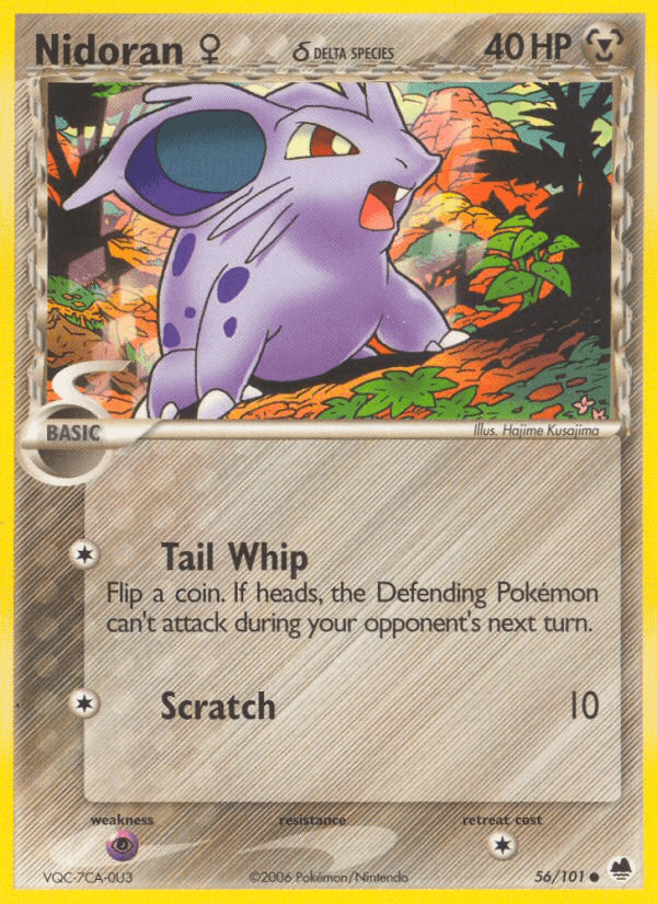 Nidoran ♀ δ, kortbilde fra pokemontcg.io