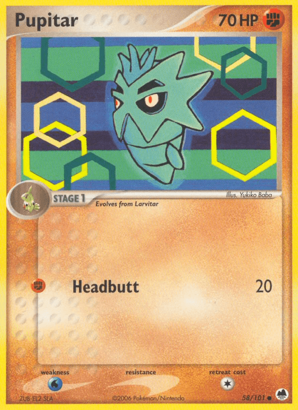 Pupitar, kortbilde fra pokemontcg.io