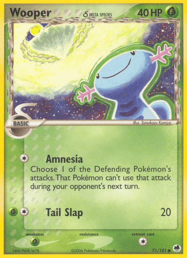 Wooper δ, kortbilde fra pokemontcg.io