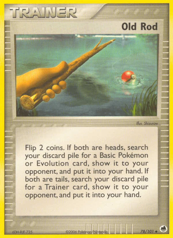 Old Rod, kortbilde fra pokemontcg.io