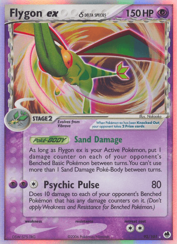 Flygon ex δ, kortbilde fra pokemontcg.io
