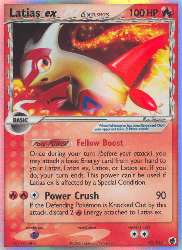 Latias ex δ, kortbilde fra pokemontcg.io