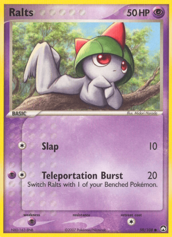 Ralts, kortbilde fra pokemontcg.io