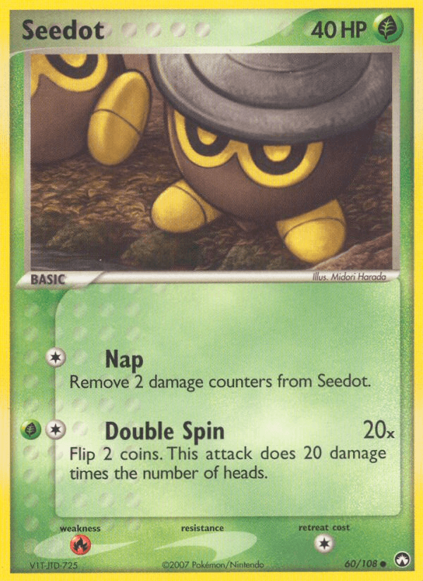 Seedot, kortbilde fra pokemontcg.io