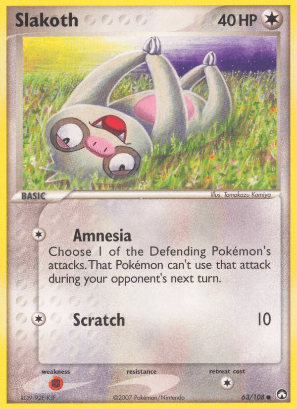 Slakoth, kortbilde fra pokemontcg.io