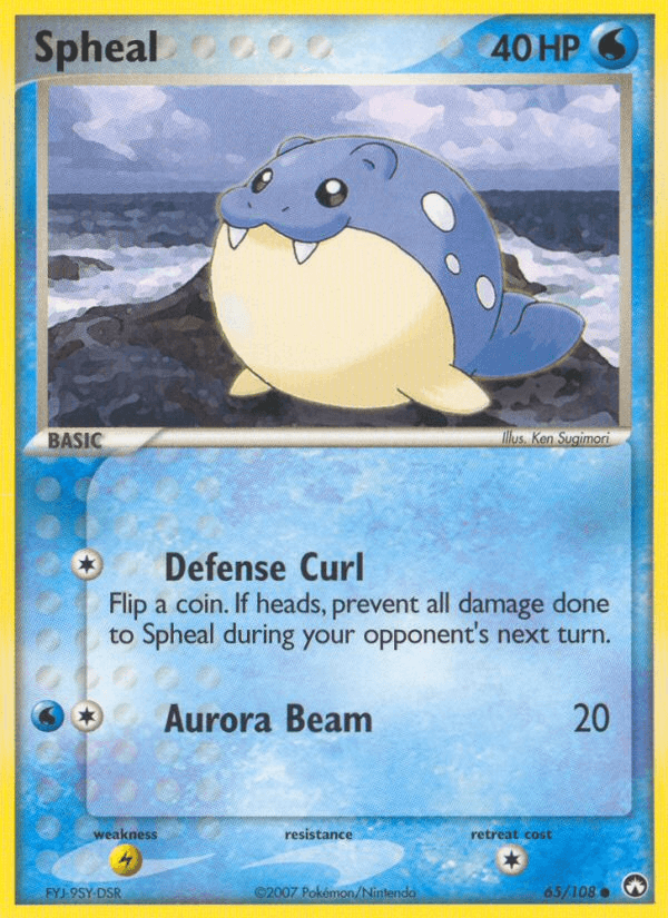 Spheal, kortbilde fra pokemontcg.io