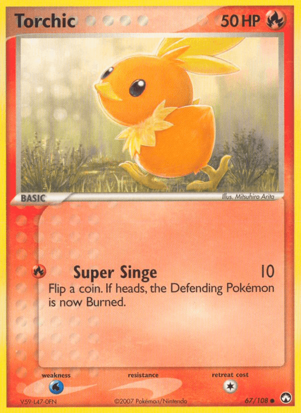 Torchic, kortbilde fra pokemontcg.io