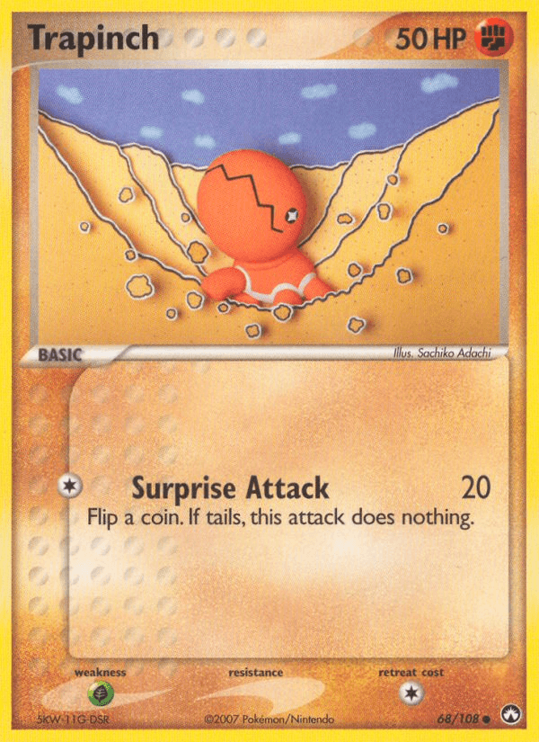 Trapinch, kortbilde fra pokemontcg.io