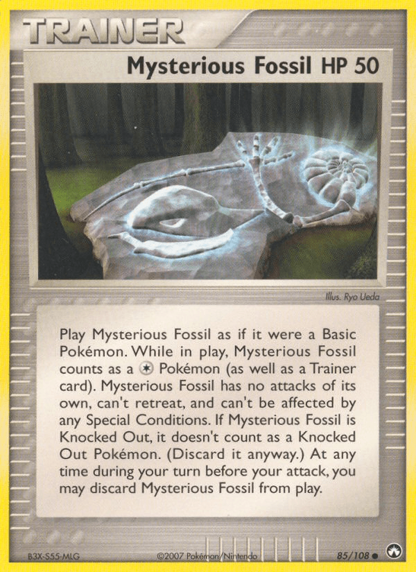 Mysterious Fossil, kortbilde fra pokemontcg.io