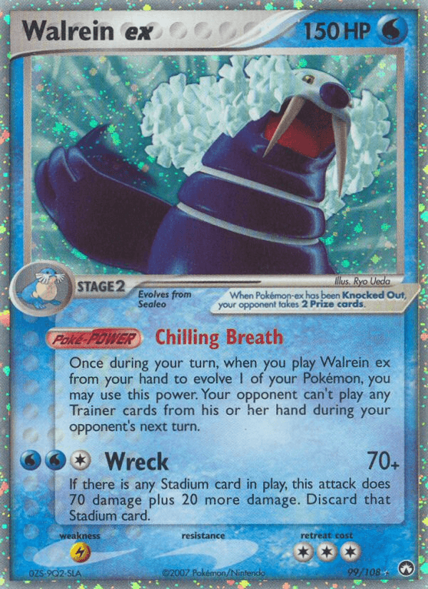 Walrein ex, kortbilde fra pokemontcg.io
