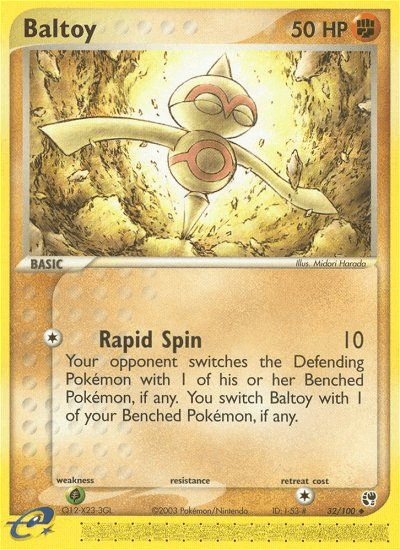 Baltoy, kortbilde fra pokemontcg.io