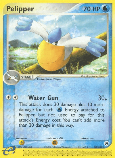 Pelipper, kortbilde fra pokemontcg.io