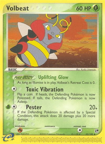 Volbeat, kortbilde fra pokemontcg.io
