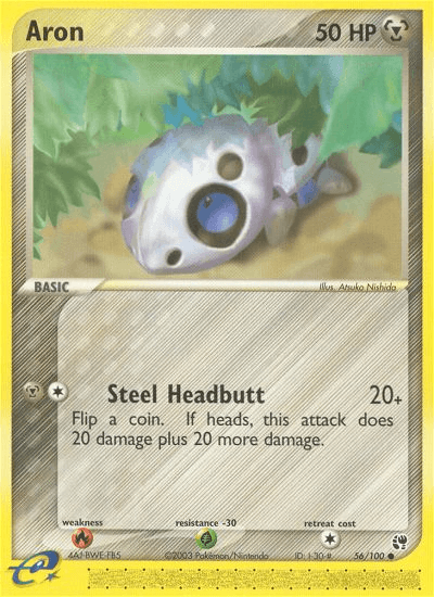 Aron, kortbilde fra pokemontcg.io