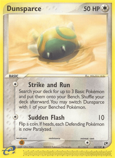 Dunsparce, kortbilde fra pokemontcg.io