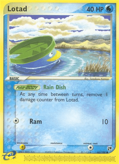 Lotad, kortbilde fra pokemontcg.io