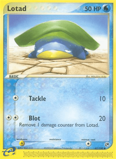 Lotad, kortbilde fra pokemontcg.io
