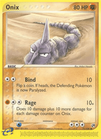 Onix, kortbilde fra pokemontcg.io