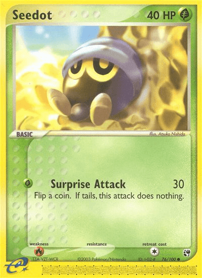Seedot, kortbilde fra pokemontcg.io