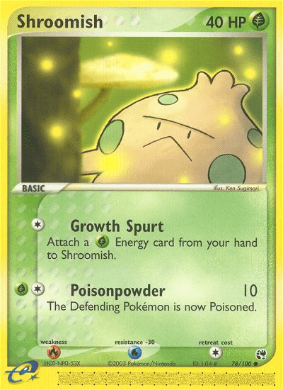 Shroomish, kortbilde fra pokemontcg.io