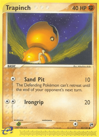 Trapinch, kortbilde fra pokemontcg.io