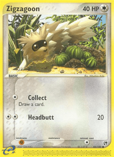 Zigzagoon, kortbilde fra pokemontcg.io