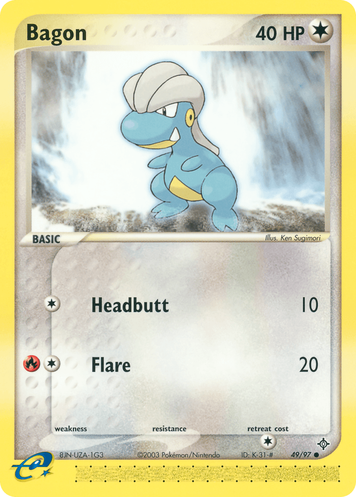 Bagon, kortbilde fra pokemontcg.io