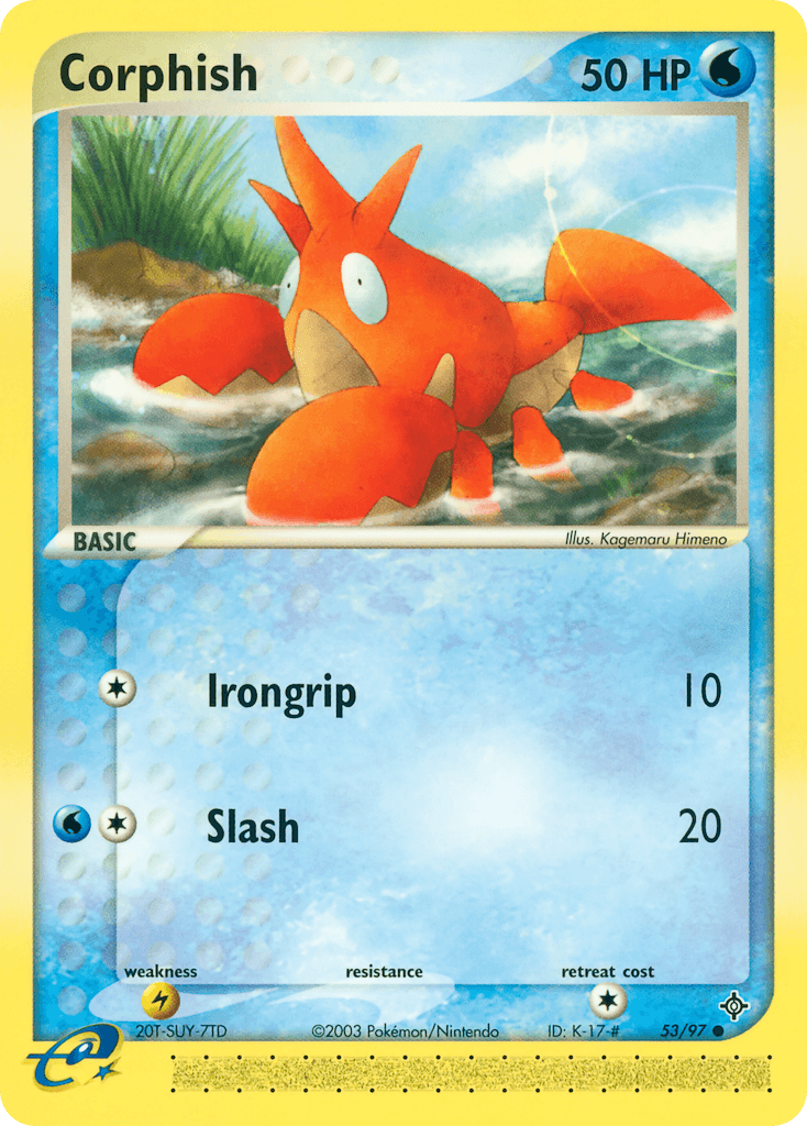 Corphish, kortbilde fra pokemontcg.io