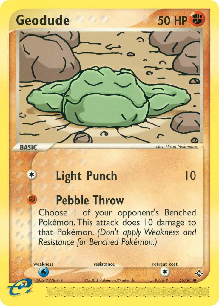 Geodude, kortbilde fra pokemontcg.io