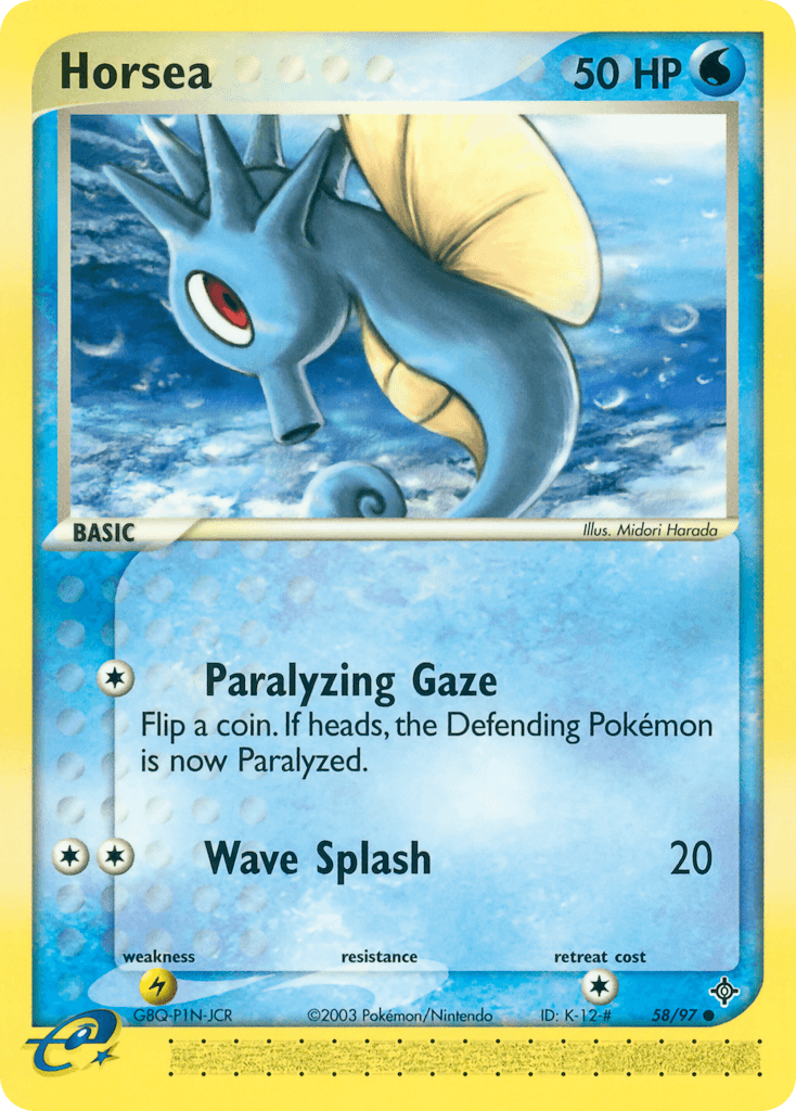 Horsea, kortbilde fra pokemontcg.io