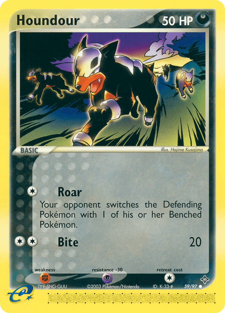 Houndour, kortbilde fra pokemontcg.io