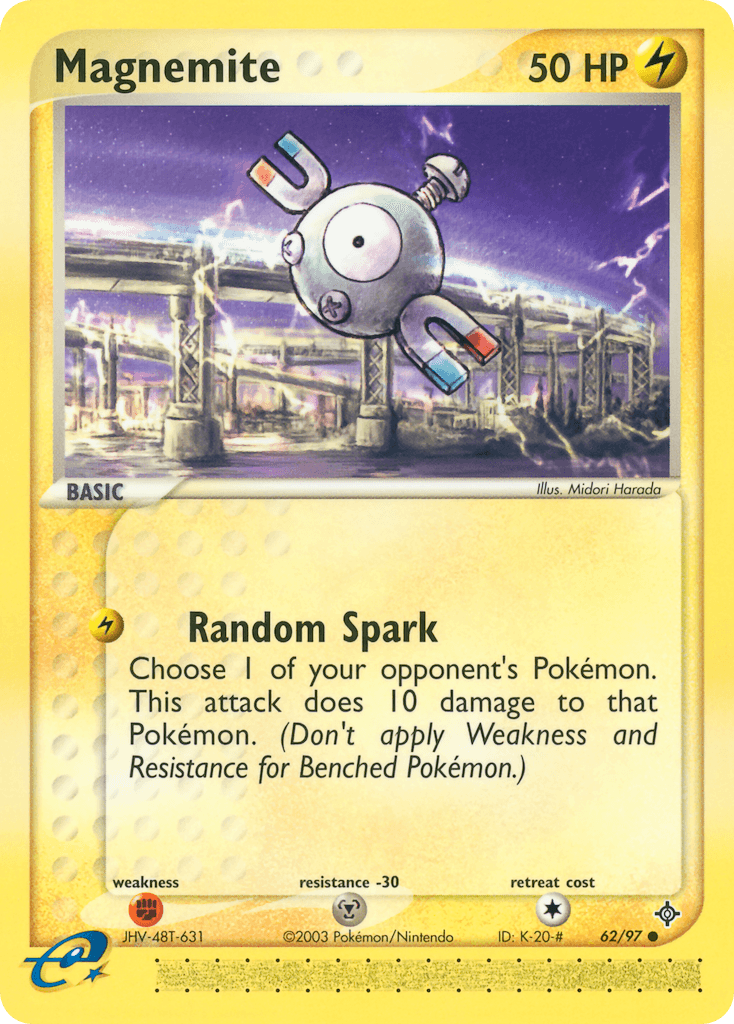Magnemite, kortbilde fra pokemontcg.io
