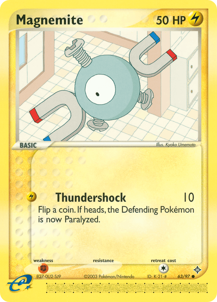 Magnemite, kortbilde fra pokemontcg.io