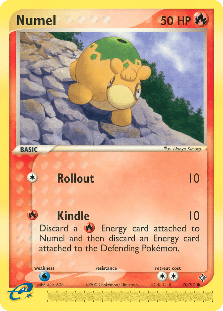 Numel, kortbilde fra pokemontcg.io