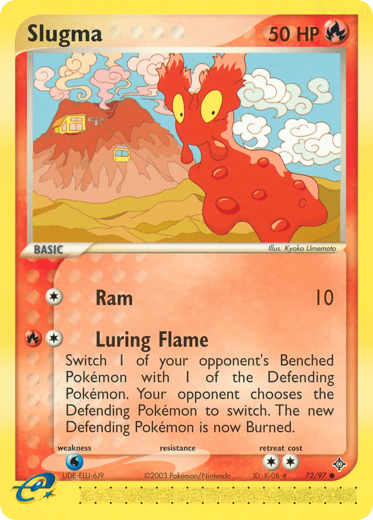 Slugma, kortbilde fra pokemontcg.io