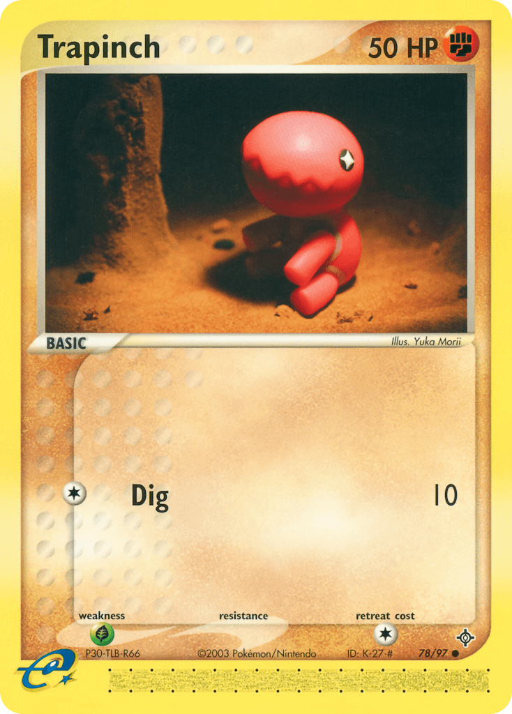 Trapinch, kortbilde fra pokemontcg.io