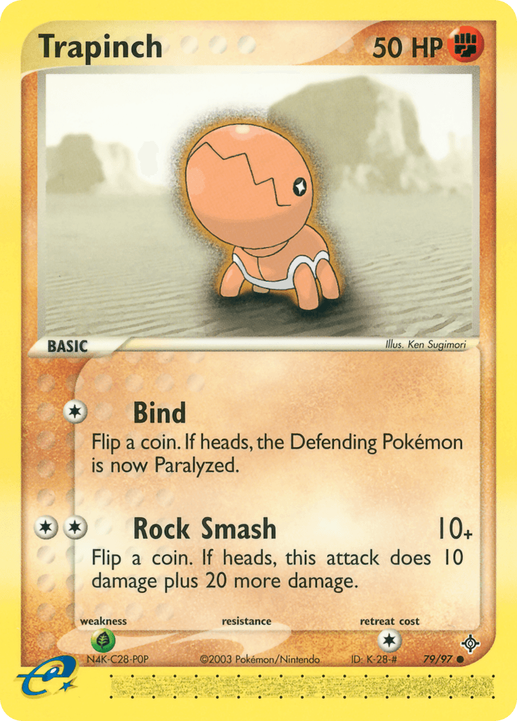 Trapinch, kortbilde fra pokemontcg.io