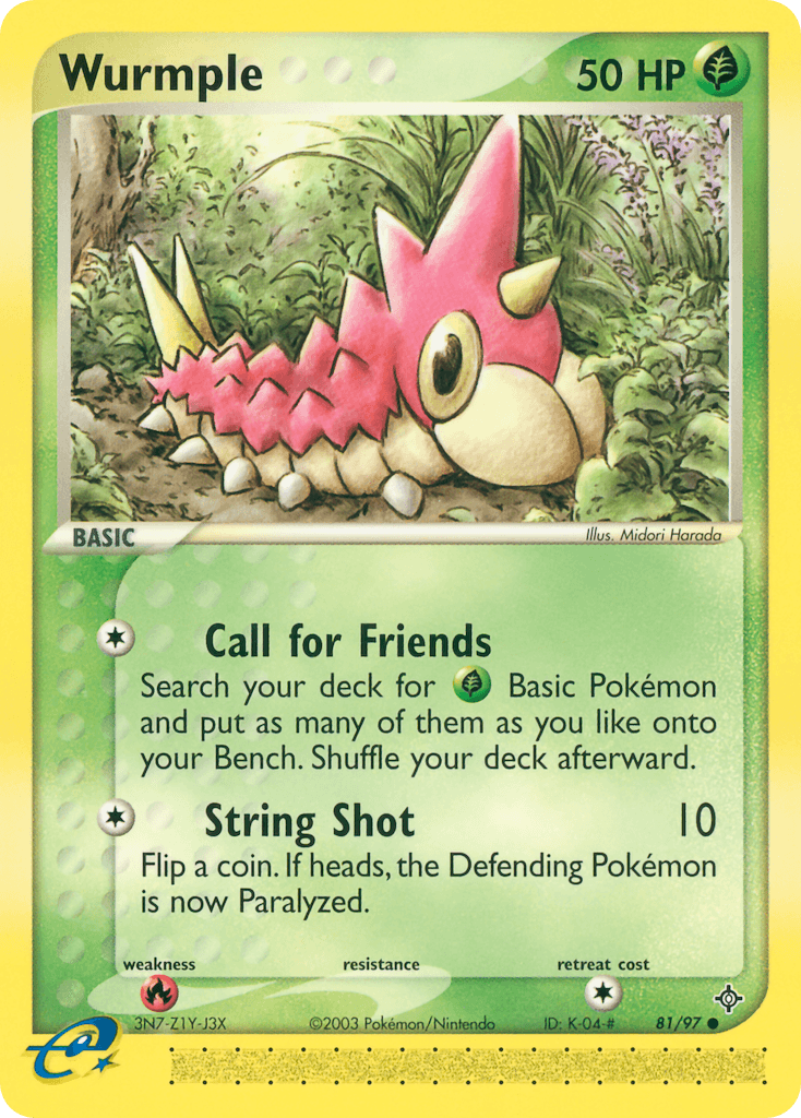 Wurmple, kortbilde fra pokemontcg.io