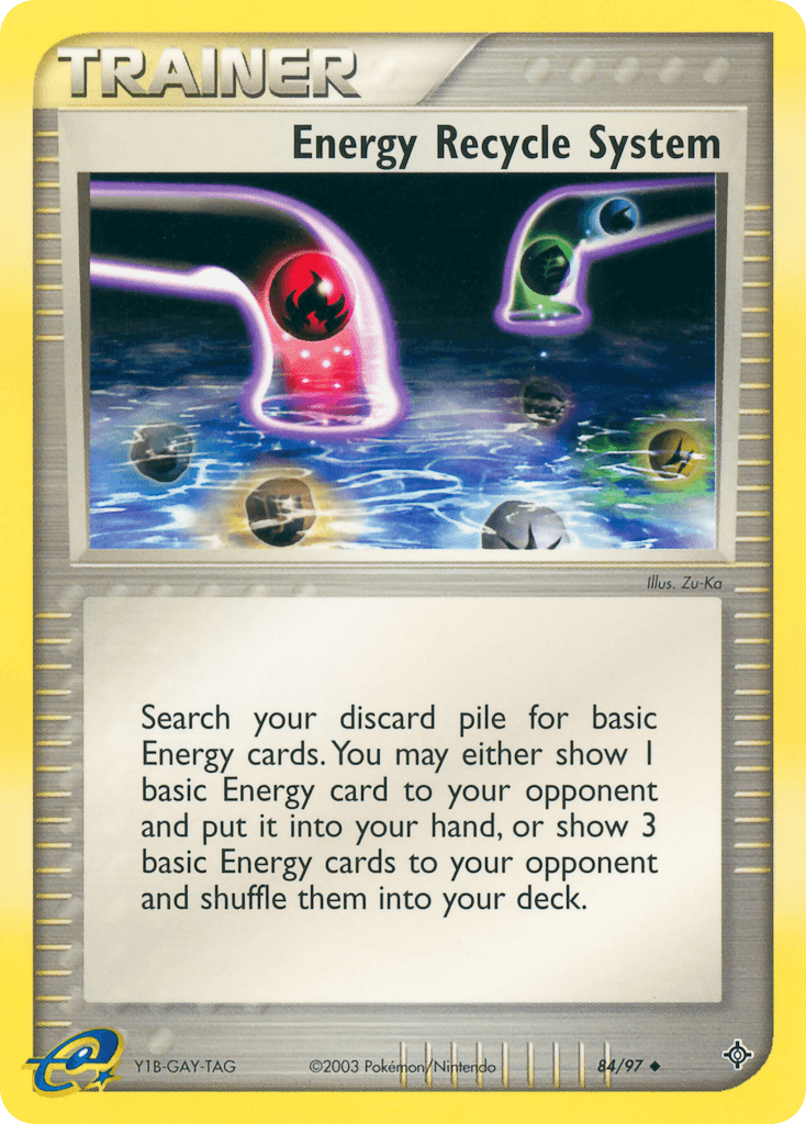 Energy Recycle System, kortbilde fra pokemontcg.io