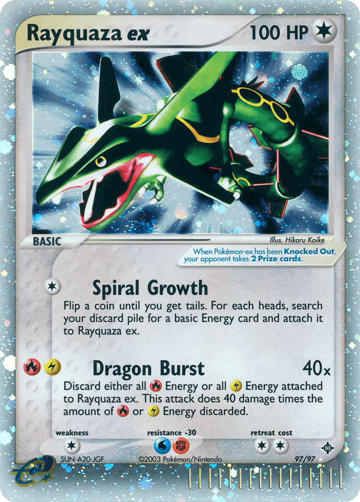 Rayquaza ex, kortbilde fra pokemontcg.io