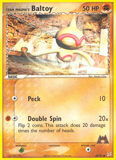Team Magma's Baltoy, kortbilde fra pokemontcg.io