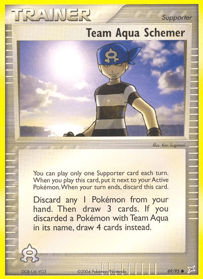 Team Aqua Schemer, kortbilde fra pokemontcg.io