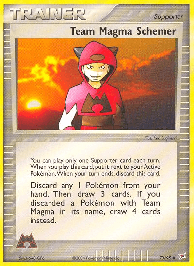 Team Magma Schemer, kortbilde fra pokemontcg.io