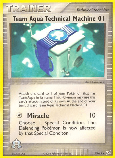 Team Aqua Technical Machine 01, kortbilde fra pokemontcg.io